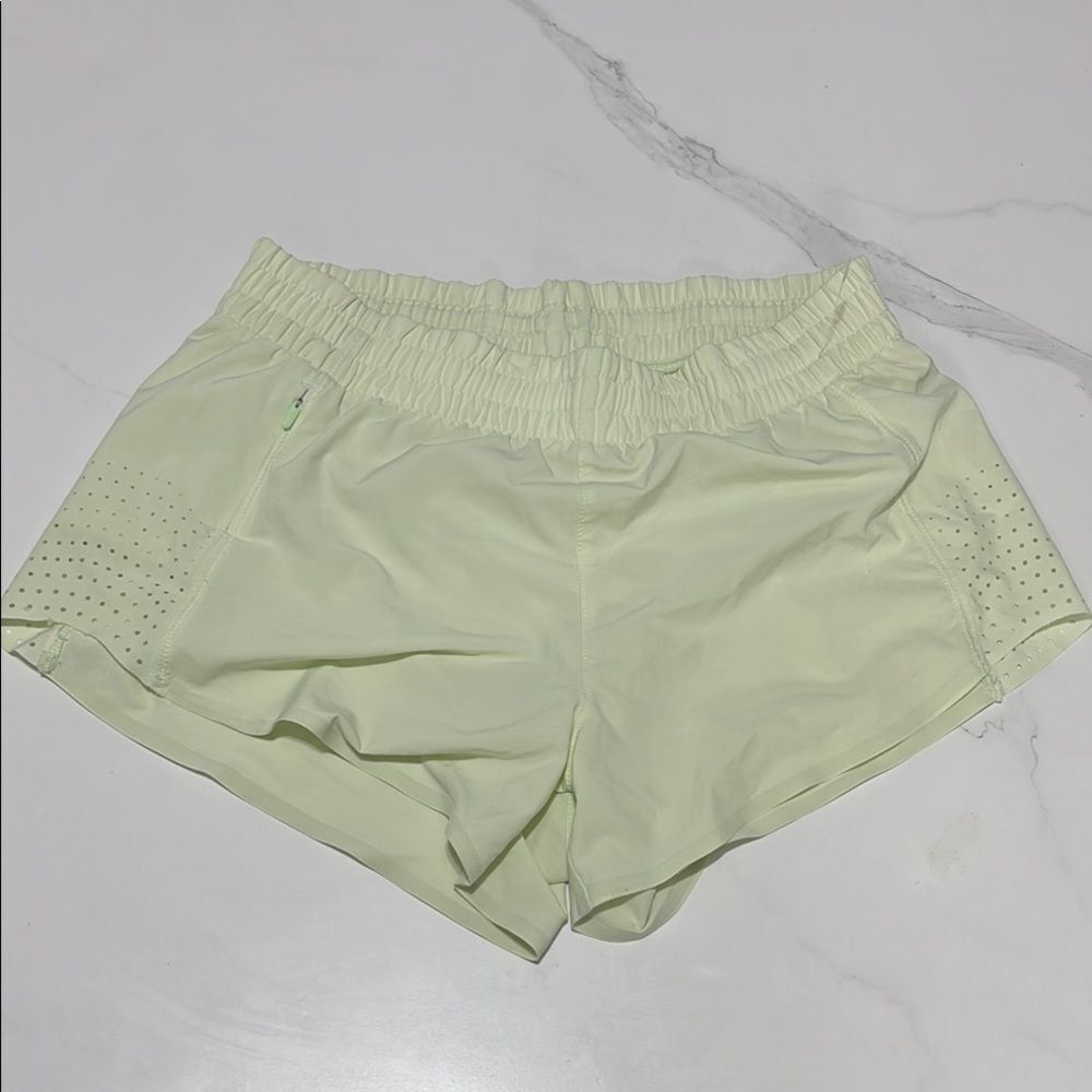 Athleta Light Green Shorts
